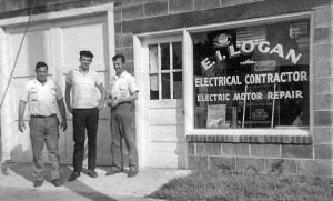 E.I. Logan Electrical Contractor - E I Logan (Founder), Jerry Logan (Owner)