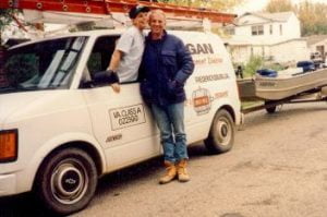 Logan Electric Van with Family