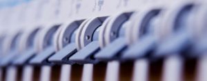 Closeup of switches